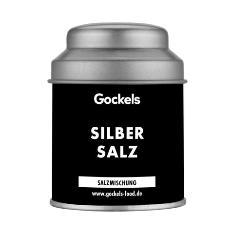 Silver Leaf Black Lava Salt